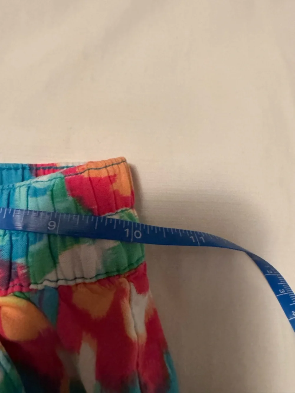 The Children's Place Girls Rainbow Floral Joggers Pants Sz 7/8 Colorful Elastic
